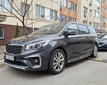 Серый Киа Карнивал, объемом двигателя 2.2 л и пробегом 83 тыс. км за 27000 $, фото 41 на Automoto.ua
