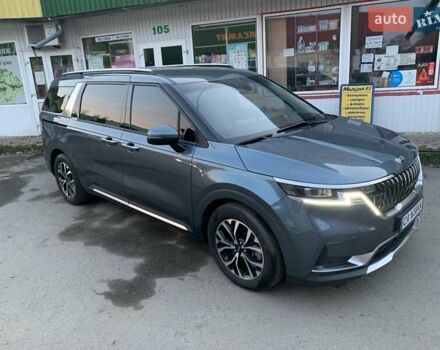 Серый Киа Карнивал, объемом двигателя 2.15 л и пробегом 81 тыс. км за 30950 $, фото 2 на Automoto.ua