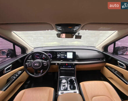 Серый Киа Карнивал, объемом двигателя 2.2 л и пробегом 147 тыс. км за 35500 $, фото 6 на Automoto.ua