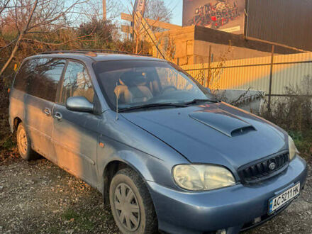 Сірий Кіа Карнівал, об'ємом двигуна 2.9 л та пробігом 333 тис. км за 2999 $, фото 1 на Automoto.ua