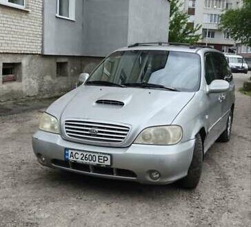 Киа Карнивал 2002 в Ковель на Automoto.ua Серый Киа Карнивал, объемом двигателя 2.9 л и пробегом 270 тыс. км за 3450 $, фото 1 на Automoto.ua