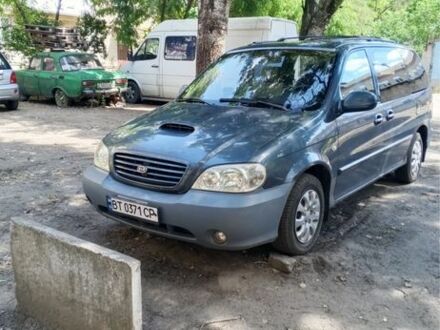 Сірий Кіа Карнівал, об'ємом двигуна 2.9 л та пробігом 260 тис. км за 3000 $, фото 1 на Automoto.ua