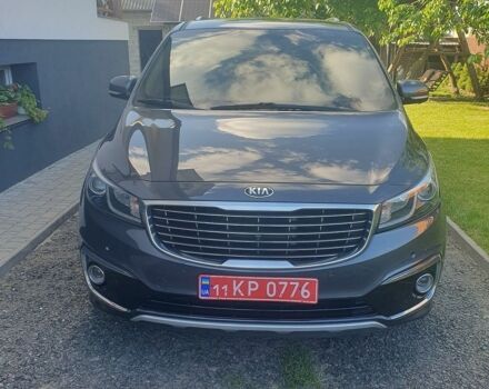 Сірий Кіа Карнівал, об'ємом двигуна 2.2 л та пробігом 160 тис. км за 23500 $, фото 1 на Automoto.ua