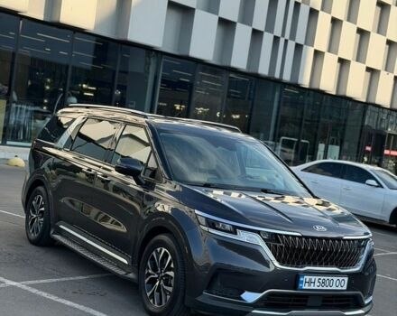 Серый Киа Карнивал, объемом двигателя 2.15 л и пробегом 143 тыс. км за 32500 $, фото 1 на Automoto.ua