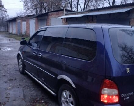 Синій Кіа Карнівал, об'ємом двигуна 2.9 л та пробігом 396 тис. км за 2100 $, фото 2 на Automoto.ua