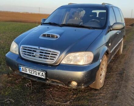 Синий Киа Карнивал, объемом двигателя 2.9 л и пробегом 240 тыс. км за 2450 $, фото 2 на Automoto.ua