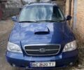 Синий Киа Карнивал, объемом двигателя 2.9 л и пробегом 350 тыс. км за 3500 $, фото 1 на Automoto.ua