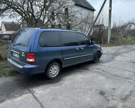 Синий Киа Карнивал, объемом двигателя 2.9 л и пробегом 260 тыс. км за 2900 $, фото 3 на Automoto.ua