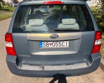 Синий Киа Карнивал, объемом двигателя 2.9 л и пробегом 350 тыс. км за 3800 $, фото 3 на Automoto.ua