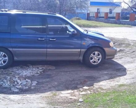 Синий Киа Карнивал, объемом двигателя 2.9 л и пробегом 328 тыс. км за 2300 $, фото 8 на Automoto.ua