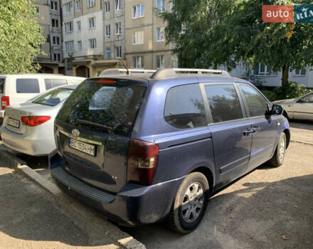 Синий Киа Карнивал, объемом двигателя 2.9 л и пробегом 322 тыс. км за 4999 $, фото 1 на Automoto.ua