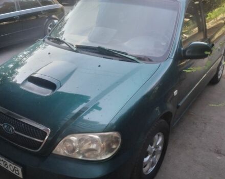 Зелений Кіа Карнівал, об'ємом двигуна 2.9 л та пробігом 200 тис. км за 2852 $, фото 1 на Automoto.ua