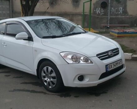 Белый Киа Сид, объемом двигателя 1.4 л и пробегом 169 тыс. км за 4800 $, фото 1 на Automoto.ua