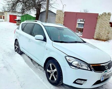 Белый Киа Сид, объемом двигателя 1.6 л и пробегом 92 тыс. км за 8500 $, фото 1 на Automoto.ua