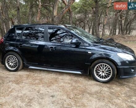 Черный Киа Сид, объемом двигателя 2 л и пробегом 197 тыс. км за 6300 $, фото 1 на Automoto.ua