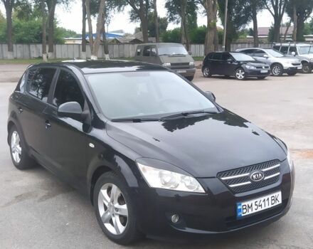 Черный Киа Сид, объемом двигателя 2 л и пробегом 161 тыс. км за 5900 $, фото 2 на Automoto.ua