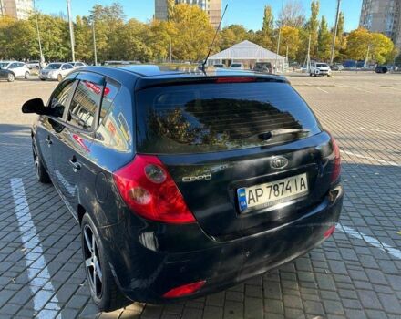 Киа Сид 2007 в Одессе на Automoto.ua Черный Киа Сид, объемом двигателя 1.6 л и пробегом 182 тыс. км за 6200 $, фото 3 на Automoto.ua