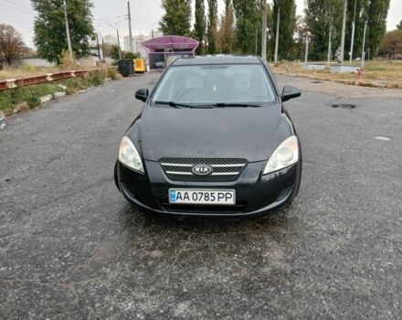 Черный Киа Сид, объемом двигателя 1.6 л и пробегом 282 тыс. км за 3999 $, фото 2 на Automoto.ua