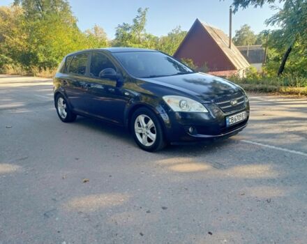 Черный Киа Сид, объемом двигателя 2 л и пробегом 275 тыс. км за 5400 $, фото 1 на Automoto.ua