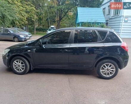 Черный Киа Сид, объемом двигателя 1.4 л и пробегом 253 тыс. км за 5000 $, фото 10 на Automoto.ua