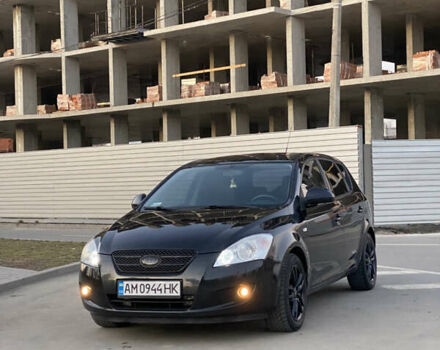 Черный Киа Сид, объемом двигателя 1.58 л и пробегом 333 тыс. км за 5200 $, фото 3 на Automoto.ua