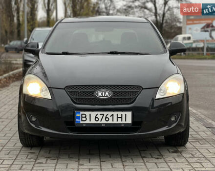 Черный Киа Сид, объемом двигателя 2 л и пробегом 188 тыс. км за 6000 $, фото 3 на Automoto.ua