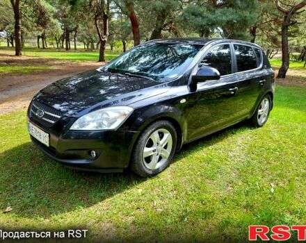 Черный Киа Сид, объемом двигателя 1.6 л и пробегом 193 тыс. км за 6200 $, фото 2 на Automoto.ua