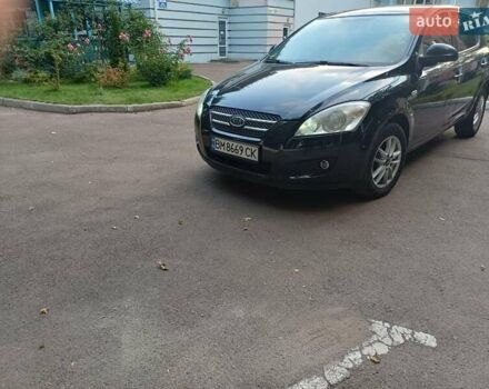 Черный Киа Сид, объемом двигателя 1.4 л и пробегом 250 тыс. км за 5200 $, фото 3 на Automoto.ua