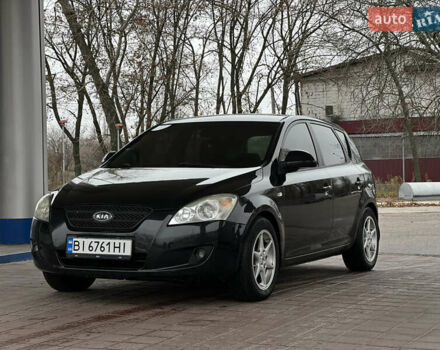 Черный Киа Сид, объемом двигателя 2 л и пробегом 188 тыс. км за 6000 $, фото 1 на Automoto.ua