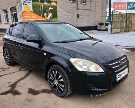 Черный Киа Сид, объемом двигателя 1.6 л и пробегом 47 тыс. км за 6000 $, фото 1 на Automoto.ua