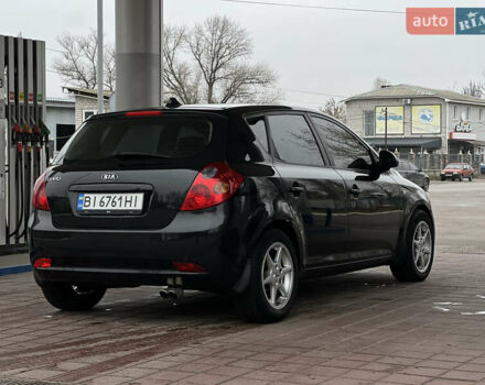 Черный Киа Сид, объемом двигателя 2 л и пробегом 188 тыс. км за 6000 $, фото 4 на Automoto.ua