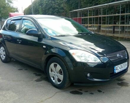 Черный Киа Сид, объемом двигателя 1.4 л и пробегом 178 тыс. км за 4850 $, фото 3 на Automoto.ua