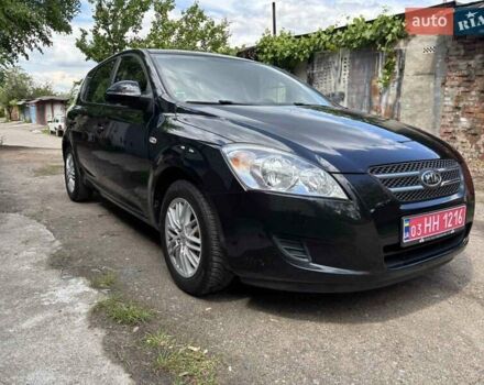 Черный Киа Сид, объемом двигателя 1.4 л и пробегом 166 тыс. км за 6000 $, фото 3 на Automoto.ua