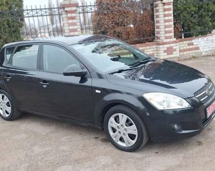 Черный Киа Сид, объемом двигателя 1.6 л и пробегом 220 тыс. км за 5850 $, фото 4 на Automoto.ua