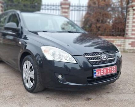 Черный Киа Сид, объемом двигателя 1.6 л и пробегом 220 тыс. км за 5850 $, фото 5 на Automoto.ua