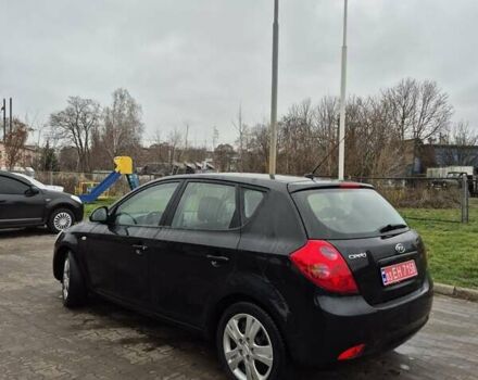 Черный Киа Сид, объемом двигателя 1.6 л и пробегом 221 тыс. км за 5900 $, фото 2 на Automoto.ua