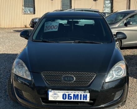 Черный Киа Сид, объемом двигателя 1.6 л и пробегом 210 тыс. км за 6300 $, фото 1 на Automoto.ua