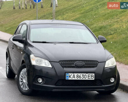 Черный Киа Сид, объемом двигателя 1.4 л и пробегом 215 тыс. км за 4600 $, фото 2 на Automoto.ua