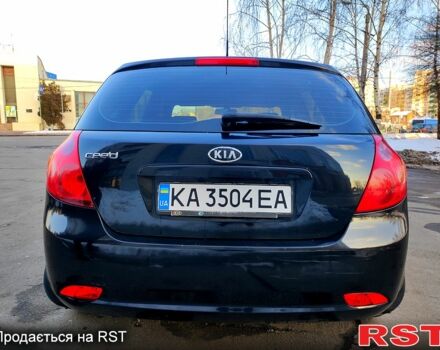 Черный Киа Сид, объемом двигателя 1.4 л и пробегом 350 тыс. км за 4300 $, фото 5 на Automoto.ua