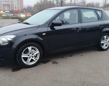 Черный Киа Сид, объемом двигателя 1.4 л и пробегом 215 тыс. км за 6000 $, фото 2 на Automoto.ua