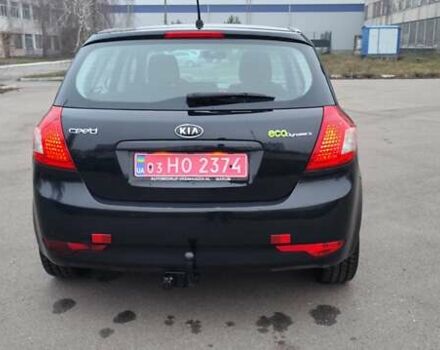 Черный Киа Сид, объемом двигателя 1.4 л и пробегом 215 тыс. км за 6000 $, фото 5 на Automoto.ua
