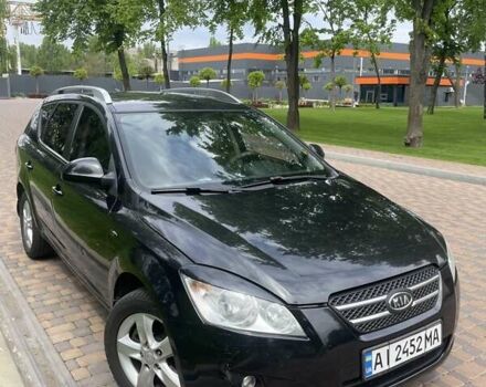 Черный Киа Сид, объемом двигателя 2 л и пробегом 245 тыс. км за 6200 $, фото 12 на Automoto.ua