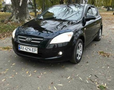 Черный Киа Сид, объемом двигателя 1.4 л и пробегом 181 тыс. км за 4450 $, фото 15 на Automoto.ua