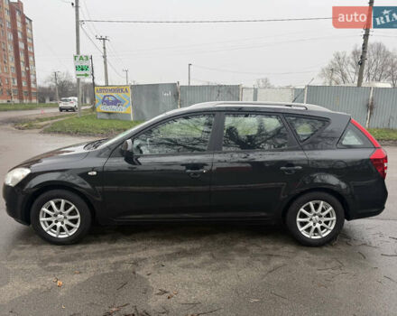 Черный Киа Сид, объемом двигателя 1.4 л и пробегом 204 тыс. км за 6350 $, фото 3 на Automoto.ua