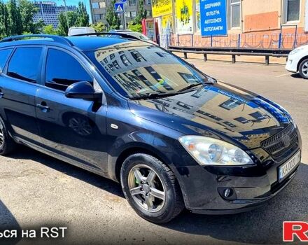 Черный Киа Сид, объемом двигателя 1.6 л и пробегом 289 тыс. км за 5200 $, фото 2 на Automoto.ua
