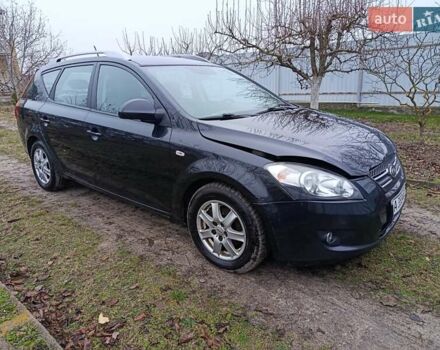 Черный Киа Сид, объемом двигателя 2 л и пробегом 251 тыс. км за 3500 $, фото 1 на Automoto.ua