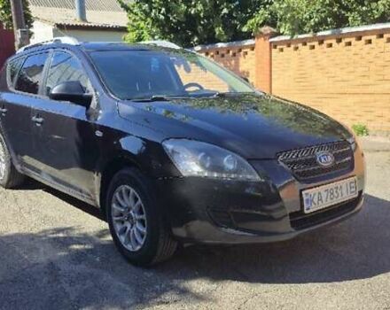 Черный Киа Сид, объемом двигателя 1.6 л и пробегом 199 тыс. км за 6100 $, фото 6 на Automoto.ua