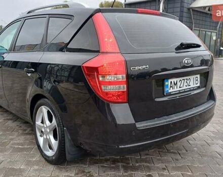 Черный Киа Сид, объемом двигателя 2 л и пробегом 195 тыс. км за 6499 $, фото 2 на Automoto.ua