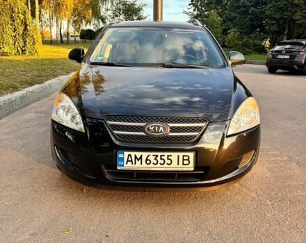 Чорний Кіа Сід, об'ємом двигуна 1.4 л та пробігом 198 тис. км за 5300 $, фото 1 на Automoto.ua