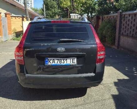 Черный Киа Сид, объемом двигателя 1.6 л и пробегом 199 тыс. км за 5500 $, фото 3 на Automoto.ua